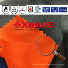 Tecido de aramida resistente a fogo altamente visível para roupas